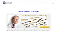 Desktop Screenshot of hypnoticsolutions.co.uk