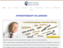 Tablet Screenshot of hypnoticsolutions.co.uk